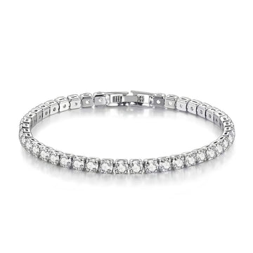Tennis Bracelet in 925 Sterling Silver