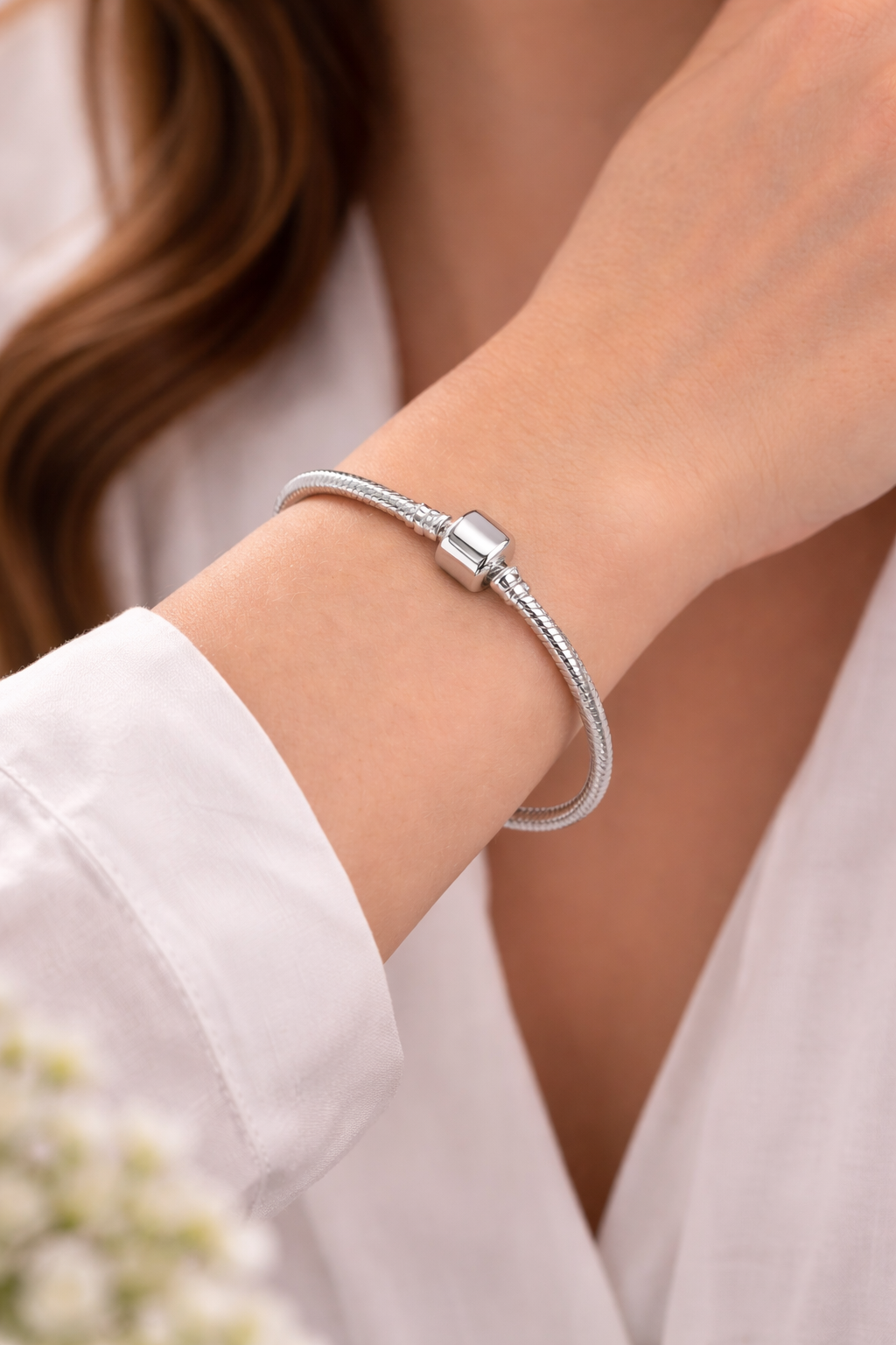 925 Sterling Silver Charm Bracelet