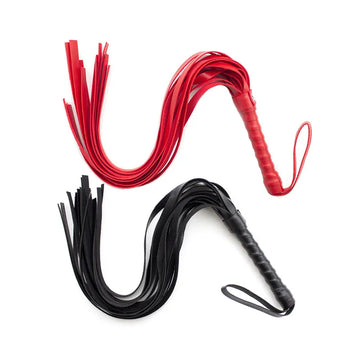 Noir Impact™ Leather Sensory Whip